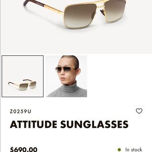Authentic Attitude Louis Vuitton Sunglasses